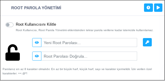 Root_Parola_Yönetimi